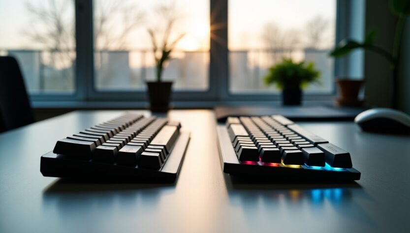 Claviers à membrane vs mécaniques : guide pour faire le bon choix